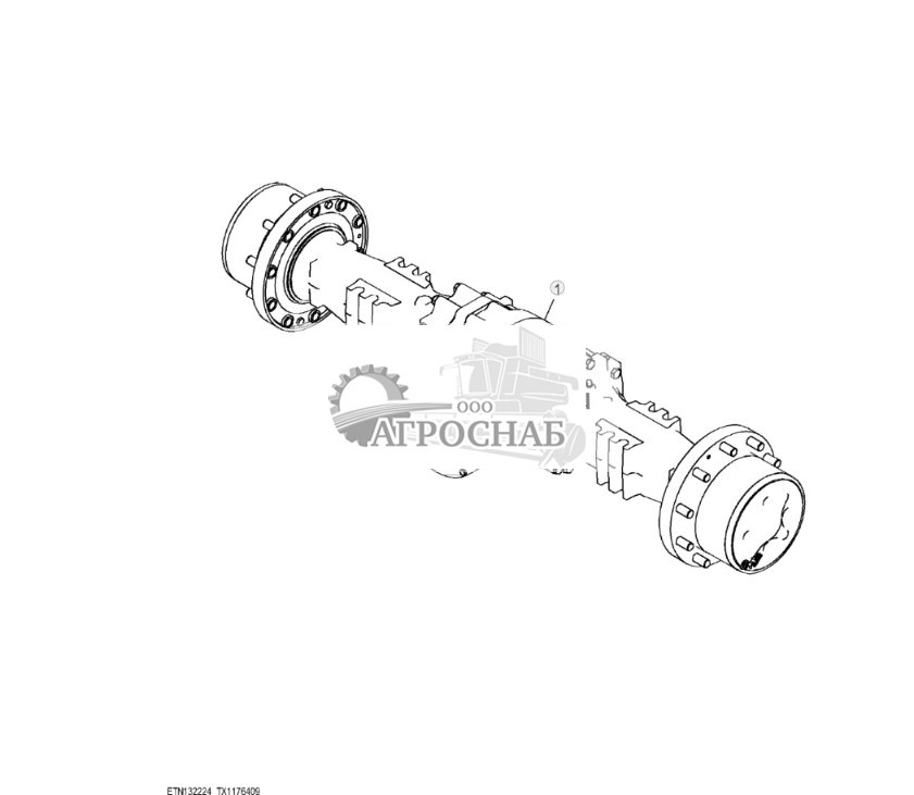 Узел в комплекте заднего моста и дифференциала ( - 329327) - ST820007 12.jpg
